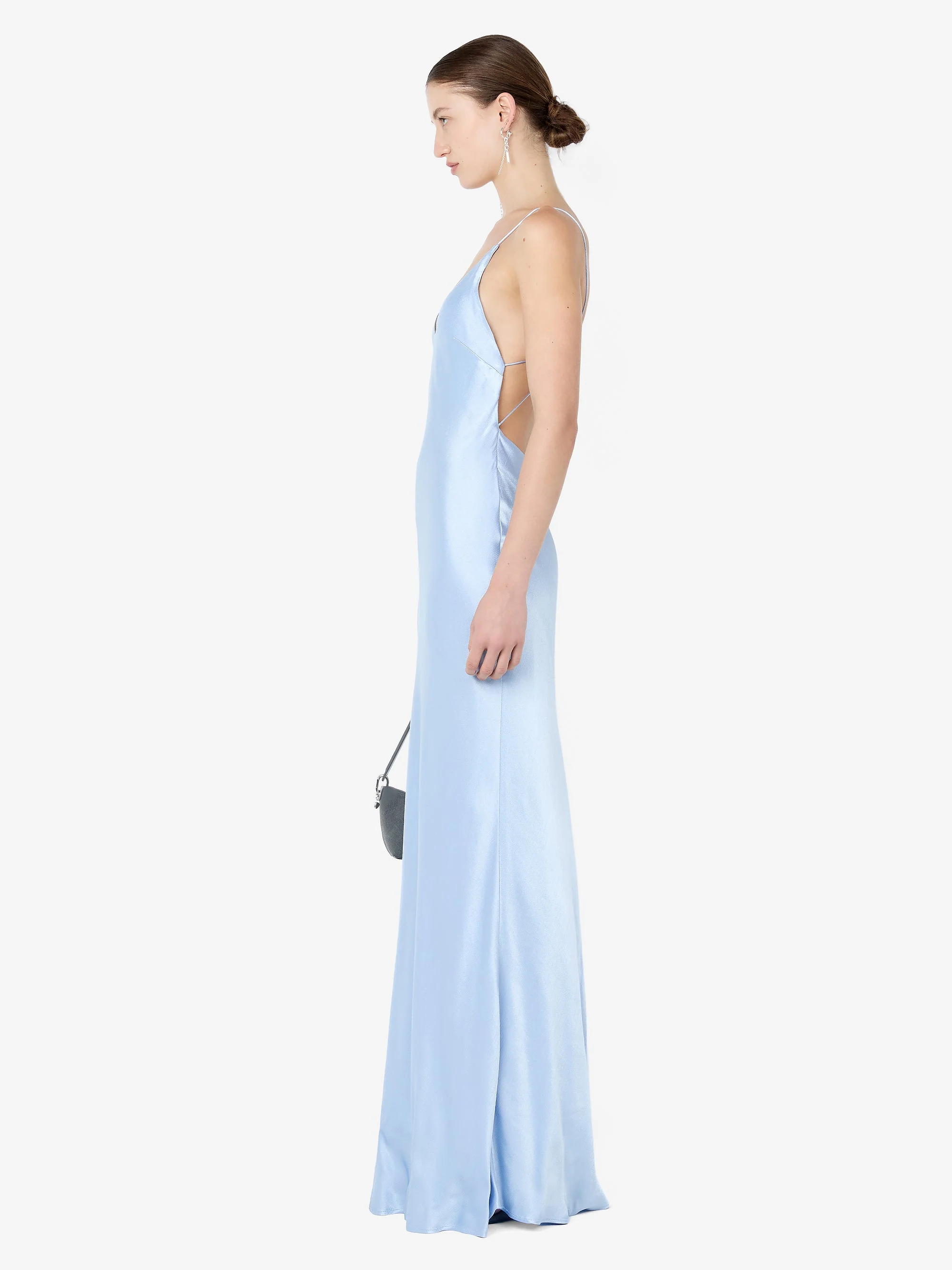 FLORENCE SCOOP MAXI DRESS - MINERAL BLUE - Image 2