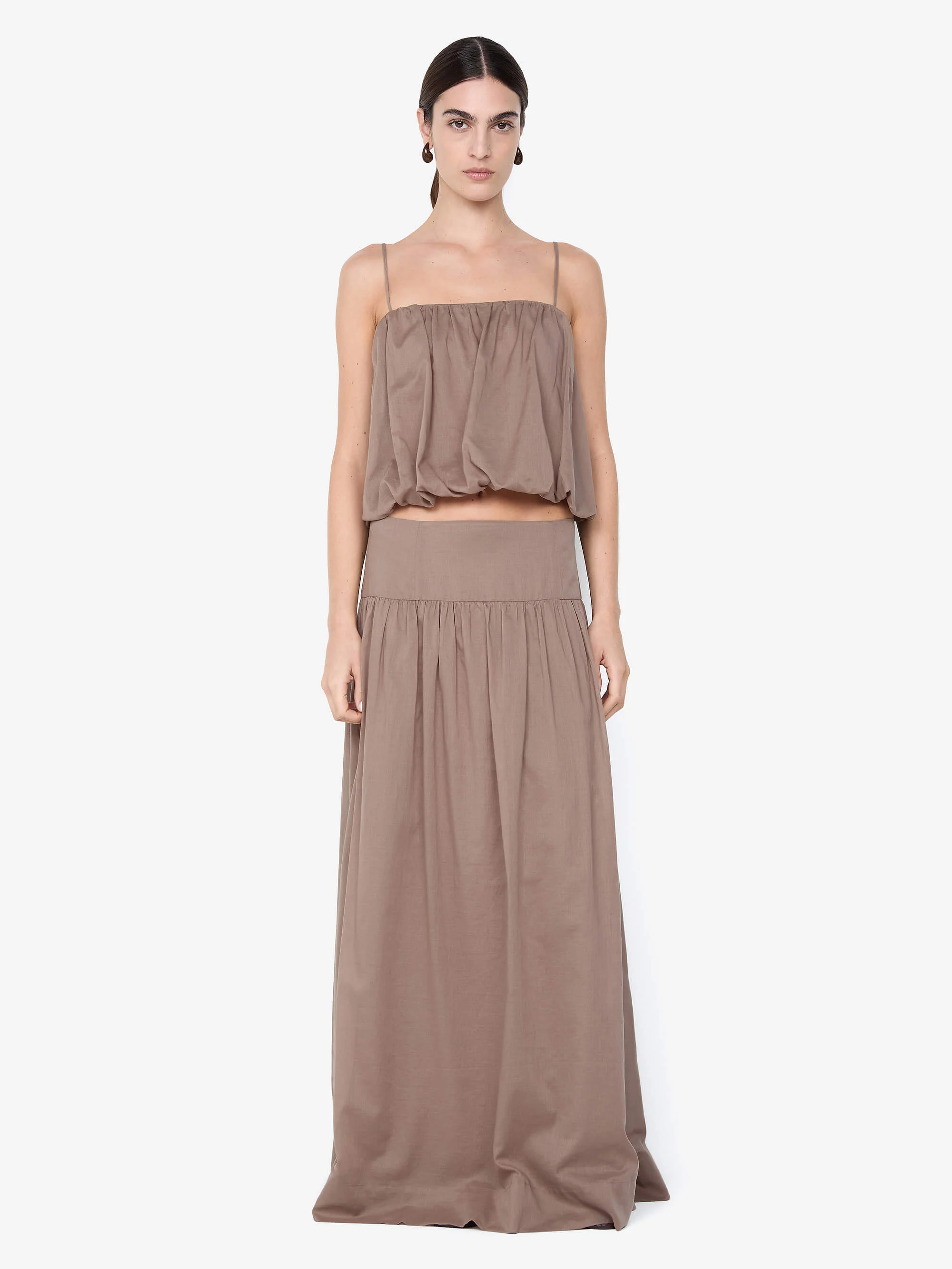 MARLOWE BUBBLE CAMI - TAUPEE - Image 4