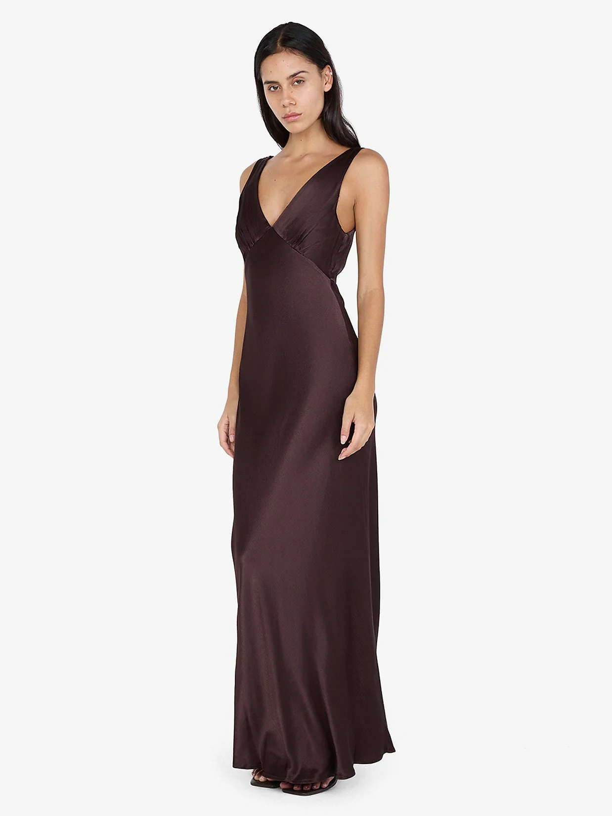 MOON DANCE VERONA DRESS - DARK CHOCOLATE - Image 2