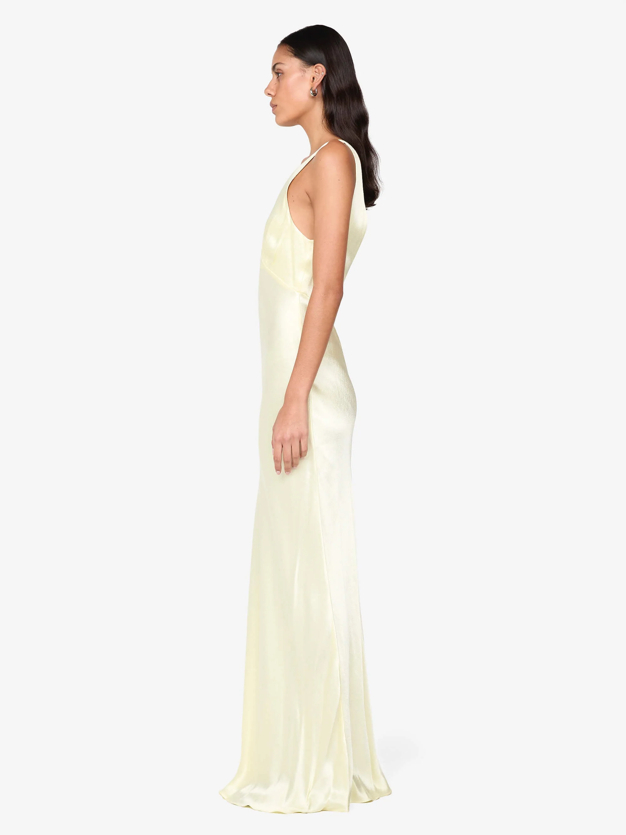 MOON DANCE VERONA DRESS - ICE YELLOW - Image 4