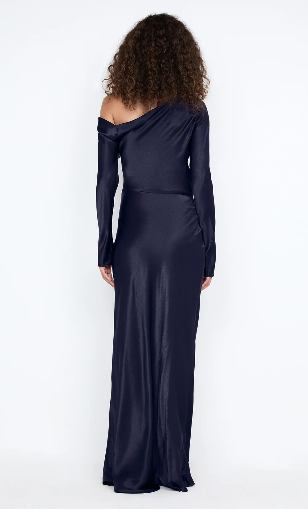 SIENA ASYM MAXI DRESS - INK - Image 3